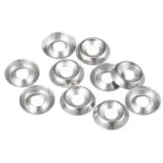 #12 304 Stainless Steel Cup Washer Countersunk for Screw Bolt 100pcs