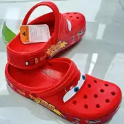 Disney Lightning Mcqueen Shoes Led Lighted Car Kids Shoes Animation Children