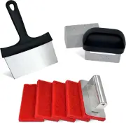 Black-Stone Deep Cleaning Kit - 10 PCS Heavy Flat Top Grill & Griddle Cleaner To