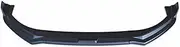 OFAFGNQB Front Bumper Lip Spoiler Compatible for Mustang Mach-E 2021 2022 Side Splitters Body Kit Deflector Guards Cover Car Accessories(Glossy Black)