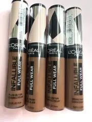 Lot of 4 ~ L'Oreal Infallible Full Wear Waterproof Matte Concealer ~ 435 Coffee