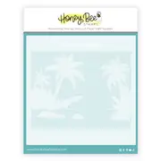 Honey Bee Palm Beach Coordinating Stencil (Set Of 6)