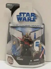 STAR WARS THE CLONE WARS - COUNT DOOKU ASAJJ VENTRESS HOLOGRAM SEALED