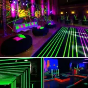 UV Reactive Tape Blacklight Fluorescent Tape Glow in The Dark Neon GafferB.YO CR