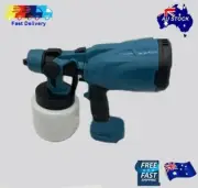 Cordless wall Pressure Spray Gun Airless Paint Sprayer For Makita 18V Battery AU