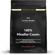 THE PROTEIN WORKS 100% Micellar Casein Protein Powder | Slow Release Protein Shake | Amino Acids | High Protein | | Chocolate Silk | 2 Kg
