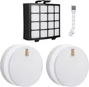 PZ1000UKT Replacement Filters for Shark XL Anti Hair Wrap Upright Vacuum Cleaner Hoover PZ1000 PZ1000UK PZ1000UKT, 1* Hepa Filter, 2 * Foam & Felt Filter