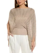Stella McCartney Lurex Shine Stripes Dress Topper