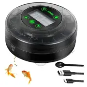 Automatic Fish Feeder for Aquarium - Auto Fish Food Dispenser USB Rechargeable
