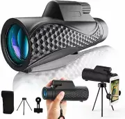 Monocular Telescope 10X42 Compact Monoculars for Adults High Porwered Monoculrar