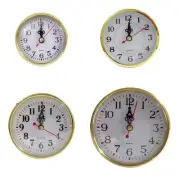 Gold Colored Trim Quartz Clock Insert for DIY Clock Building or Repair