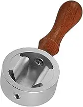 B Baosity Steam Lever Steam Rotary Button Lever,Easy to Use,Sturdy,Replacement,Aluminium for 878 Espresso Machines Coffee Machine, Argent