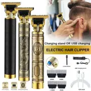 Professional Cordless Hair Clippers Trimmer Mens Cutting Machine Barber Tool kit
