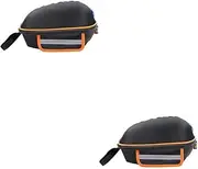 ibasenice Bike Rack Bag Seat Large Multifunctional Riding Bicycle Back Rack Bag Brown Mountain Bike Back Rack Pouch Multipurpose Tail Waterproof Rear First Storage Bike Pouch Black
