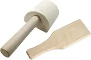 2Pcs Solid Paddle Mudtools Clay Paddle Tool for Kitchen Or Clay & Pottery Studio