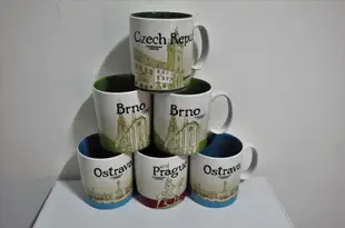 Czech Prague Brno Ostrava 星巴克 STARBUCKS City Mug 城市 馬克杯捷克布拉格