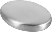 TOPPERFUN Stainless Steel Soap Bar Odor Removing Hand Cleanser for Kitchen Use Compact Travel Metal Soap for Eliminating Strong Scents Like Garlic and Fish from Hands
