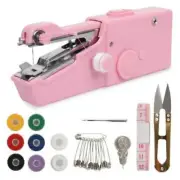 Handheld Sewing Machine 22 Pcs Mini Portable Cordless Sewing Handicrafts