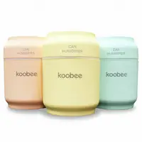 在飛比找ee7購物網優惠-【一套3入不挑色】koobee酷比 V20 易拉罐三合一加濕