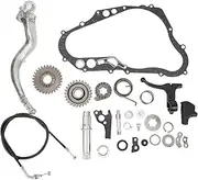 Complete Kick Lever Starter Kit For Suzuki DR Z400E 2000 To 2007 High Strength Metal Material Ideal For Rebuild Repair And Maintenance