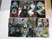 Lady Death1, 2, 3, and 4 Chromium Card Sets 1994 -1997 from Krome Productions