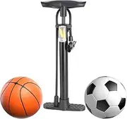 Bike Tire Pump, Hand Cycling Inflator, Portable Fast Inflation 160psi Air Pump for Motorcycle Bicycles Scooters Basketball Football Volleyball