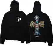 Primitive GNR Cross Hoodie Sweatshirt Small Black
