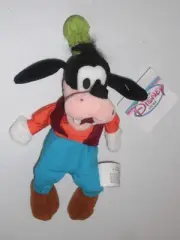 New Disney Store Goofy Plush Mini Bean Bag 8" NWT