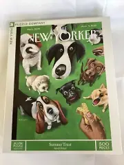 NEW THE NEW YORKER 500 PCS PUZZLE DOGS SUMMER TREAT RANDOM CUT 2021