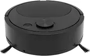 GLOGLOW Smart Robot Vacuum Cleaner, Mini Automatic Sweeper Small Vacuum Robot with High Efficiency Filtration for Wood Tile Carpet Pet Hair (Black)