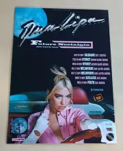 DUA LIPA - 2022 AUSTRALIA TOUR - FUTURE NOSTALGIA LAMINATED TOUR POSTER - NEW!!!