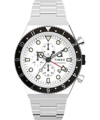Timex TW2V69900 Men's Q Three Zone Chronograph 40mm Watch