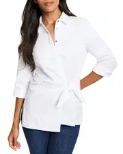 Nic+Zoe Side Tie Shirt
