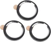 ELAYARD 3pcs Metal Phone Lens Protector Ring Case for Durable Rear Back Camera Protection Cover Easy Application High End Metal Finish Complete Surrounding Guard