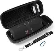 Case for JBL Charge 5 / Charge 4 Portable Speaker, (Case Only!) Hard Protective Travel Carrying Storage Case Bag Compatible with Charger and USB Cable