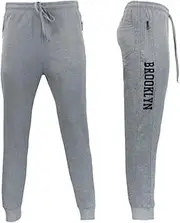 [TEX BASICS] Men's Lightweight Jogger Track Pants Cuff Trackies Sweat Pants - Brooklyn