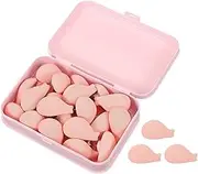 uxcell 20 Pcs Duvet Cover Pins to Hold Comforter Inside, Duvet Clips with Soft Fabric Material for Quilt Cushions Curtains, Light Pink (Fish)