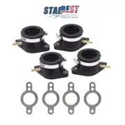Carburetor Intake Manifold Boot Set Fit For 1981-1983 Yamaha Maxim 550 Seca 550
