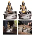 Backflow Incense Burner Holder Statue ,Southeast Asian Tall Creative Sacred