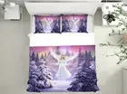 3D Forest Angel 1553NA Bed Pillowcases Quilt Cover Duvet Jerry LoFaro Fay