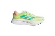 Adidas Womens Adizero Boston Shoes Runners Sneakers - Almost Lime / Mint Rush / Light Flash Orange