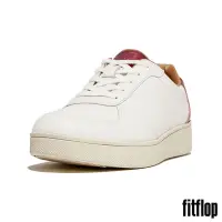 在飛比找Yahoo奇摩購物中心優惠-【FitFlop】RALLY 金屬後跟皮革拼接休閒鞋-女(都