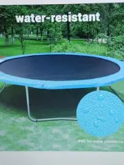 13' Round Trampoline Safety Pad Replacement Frame Spring Blue Cover