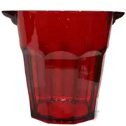 Mario Luca Giusti Harrietta Acrylic Ice Bucket Red