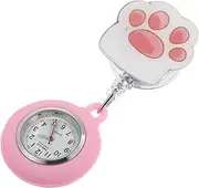 [MOBUTOFU] Adorable Nurse Watch Luminous Pocket Watch Quartz Movement Watch (random Style)
