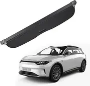 Cargo Cover Privacy Screen Retractable Trunk Tonneau Cover Luggage Shield Shade Cargo Cover for Leapmotor C11