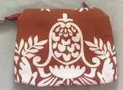 BARE ESCENTUALS MINERALS MAKE UP BAG/CASE CLUTCH RUST TAN NEW