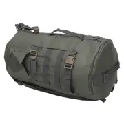 (Army Green)Fishing Tackle Backpack Large Capacity Portable Cylindrical NEW