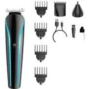 YBLNTEK 3 In 1 Electric Hair Trimmer for Men Grooming Kit Beard Nose & Ear Trimmer Rechargeable Barber Hair Cutting Machine
