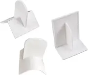 3 Pieces Plastic Fondant Icing Smoother Polisher Cake Decorating Smoothing Tool with Handle Cake Icing Trowel Cake Icing Smoother for Cakes Edge Corner Decoration, Packed in Box